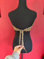 Biker cheetah top