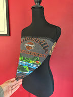 Biker cheetah top