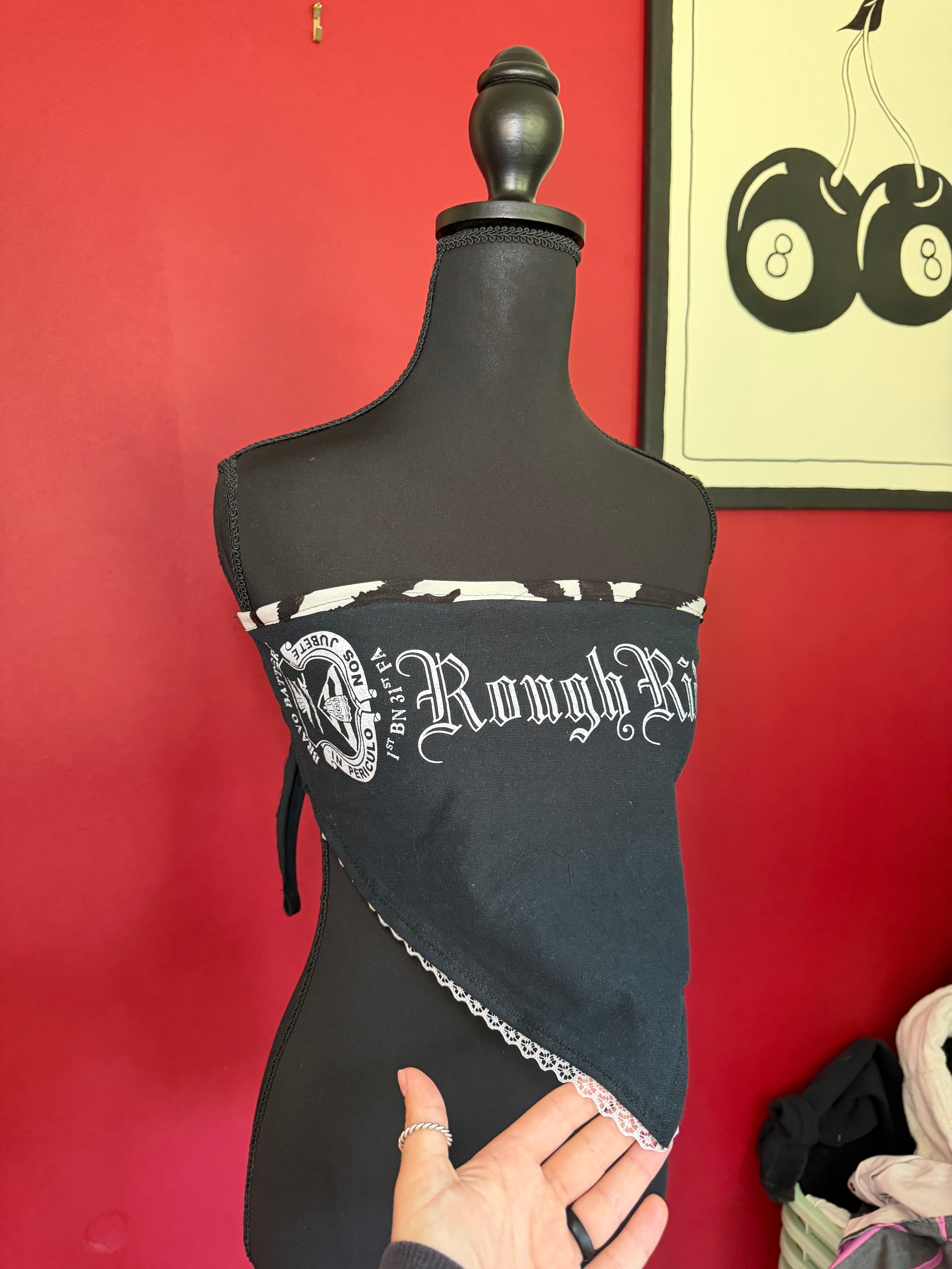 ROUGH RIDERS ZEBRA TOP