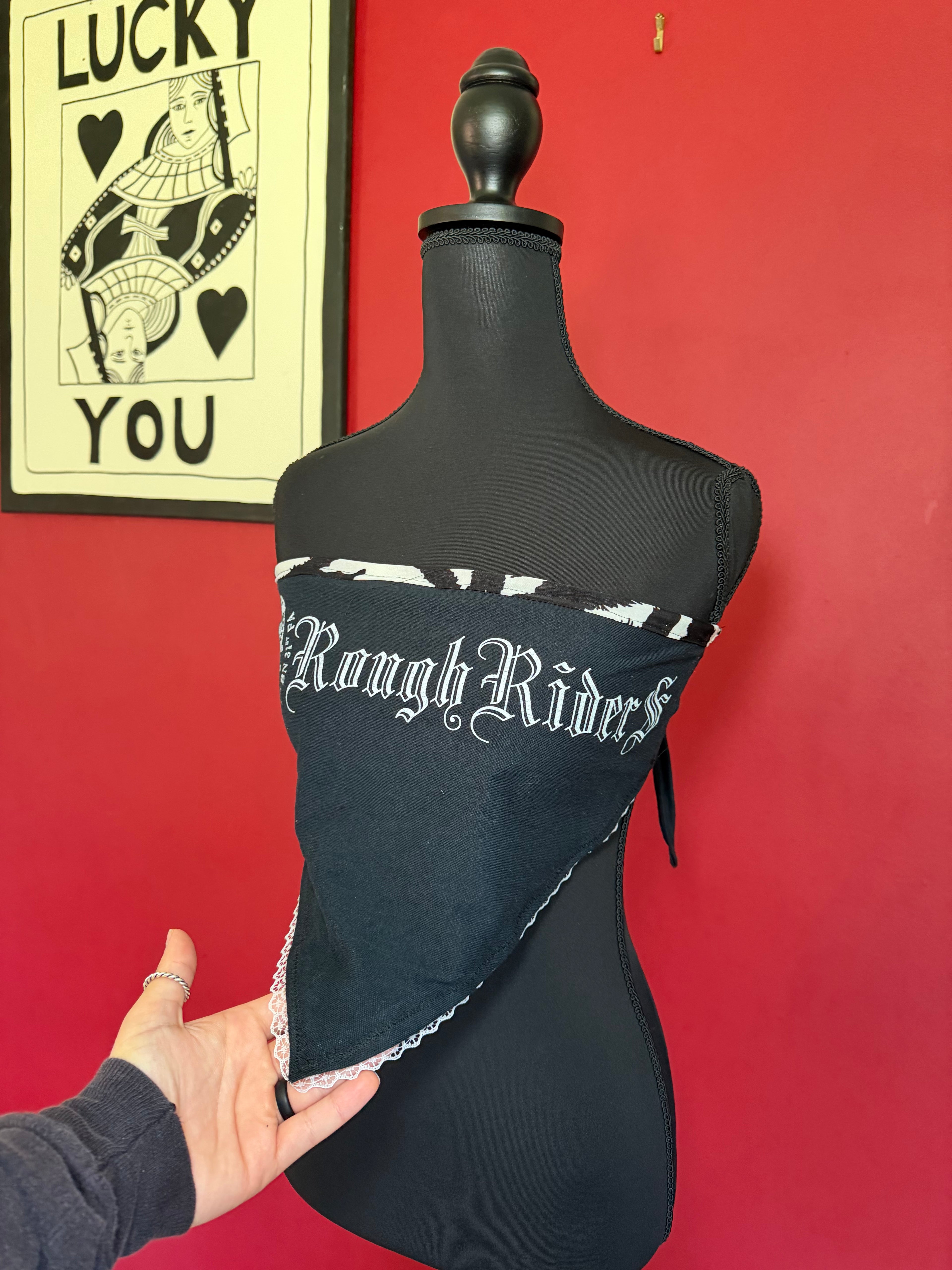 ROUGH RIDERS ZEBRA TOP